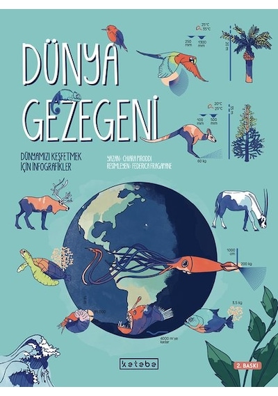 Dünya Gezegeni - Dünyamızı Keşfetmek İçin İnfografikler - Chiara Piroddi - Ketebe