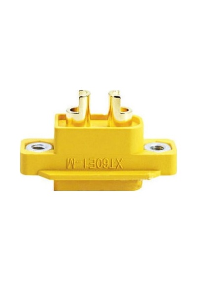 5 Adet Xt60 Panel Montaj Tip Erkek Konnektör Lityum Lipo Pil Akü Batarya Bağlantı Konnektörü Rc Esc Motor Drone Model