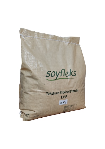 Soyfleks Soya Kıyması Naturel Renk 5 KG