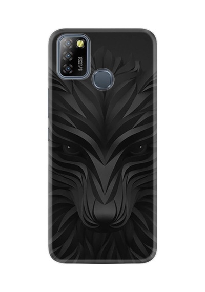 Infınıx Smart 5 Kılıf Desenli Silikon Kılıf Black Fox 1325