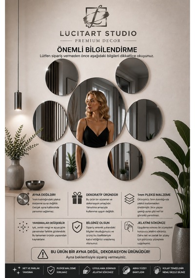 Lucitart 1 Adet Yuvarlak Dekoratif Pleksi Duvar Dekoru Kendinden Yapışkanlı 1 Mm Pleksi 9 Renk 10x10, 15x15, 20x20, 25x25, 30x30 Cm Füme Lucitart 1 Adet Yuvarlak Dekoratif Pleksi Duvar Dekoru Kendinden Yapışkanlı 1 Mm Pleksi 9 Renk 10x10, 15x15, 20x20, 25x25, 30x30 Cm Füme