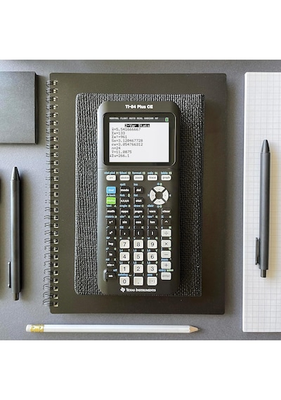 Texas Instruments Tı-84 Plus Ce-t Bilimsel Grafik Hesap Makinesi, Siyah Çok Renkli
