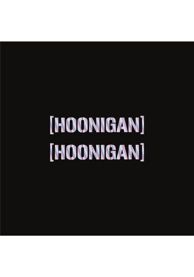 Hoonıgan Yazılı Hologram Motosiklet Kask Sticker Etiket Modeli