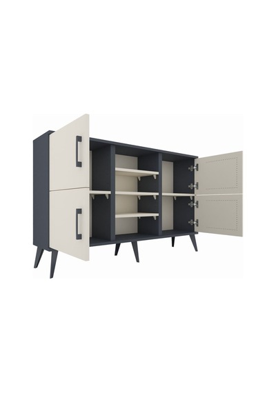 Arges Konsol 5 Raflı 4 Kapaklı 132x30x83 Antrasit-aytaşı/aytaşı Aytaşı/aytaşı Arges Konsol 5 Raflı 4 Kapaklı 132x30x83 Antrasit-aytaşı/aytaşı Aytaşı/aytaşı