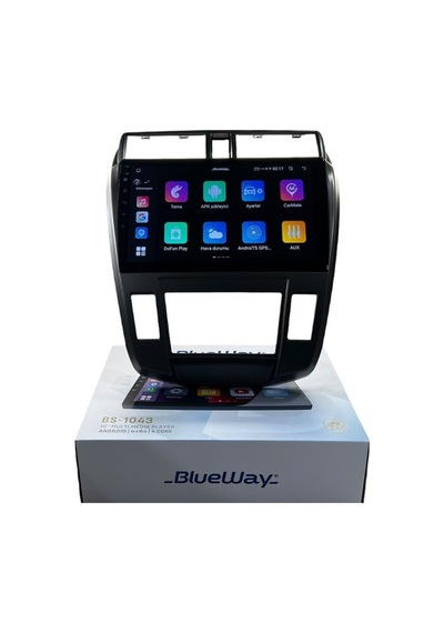 Honda City Ac 2008-2013 Blueway 4-64 Profesyonel Oem Multimedia 10"