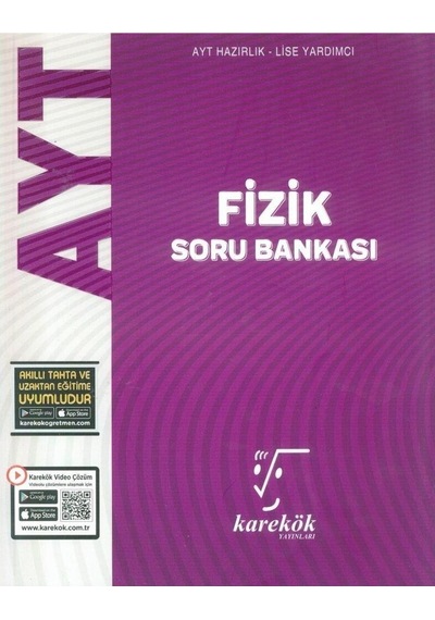 Ayt Fizik Soru Bankası Karekök Yayınları (550837362)