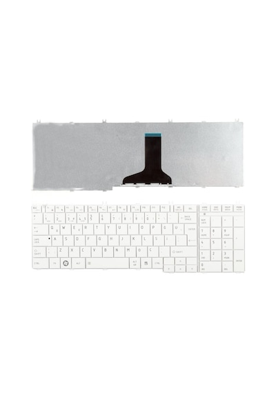 Toshiba C660-19k, C660-1pf, C660-2df Beyaz Renk Klavye Tuştakımı
