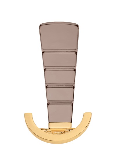 Tivist Lüks Portmanto Askı, Metal, Vestiyer Askı, 200 Gr, Dolap Askılık, Duvar Askılığı, Altın Bronz Vidalı