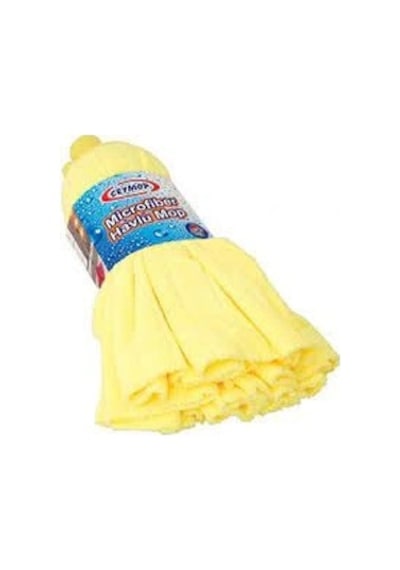 Ceymop Vidalı Mikrofiber Havlu Mop Çok Renkli