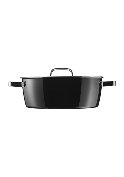 Wmf Fusiontec Aromatic Kısa Tencere 28Cm Siyah