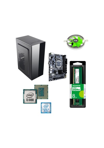 EFS Efsoffice0005 i3-6100 8 GB 256 GB SSD Free Dos Masaüstü Bilgisayar