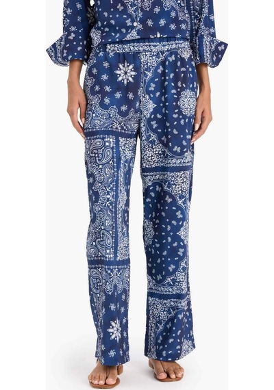 Defacto Regular Fit Şal Desenli Plaj Pantolonu-fall İn Love F8336ax25hsnv241 Lacivert