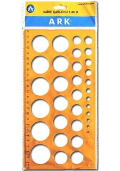 Ark Daire Şablonu 085 Şeffaf