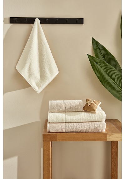 Karaca Home Doana Hamam Seti Offwhite-bej 200.22.14.0419