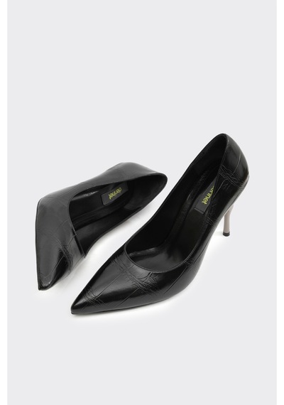 Derinet Jade Topuklu Stiletto S.croco S.croco