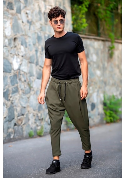 Baykim Sports Wears Şalvar Model Pantolon Haki Renk