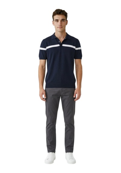 Cazador Erkek T-shirt Caz.34235 Lacivert