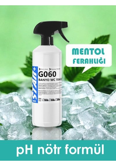 Güçlü Banyo Temizleyici Ve Kireç Çözücü Sprey Mentol Kokusu 1000 Ml