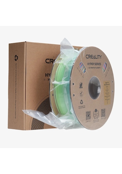 Creality Hyper Pla Gökkuşağı Filament Wild Blossom - Short 1.75mm 1kg