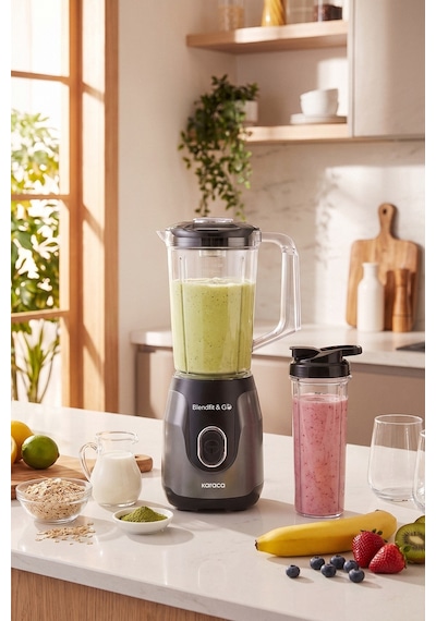 Karaca Blendfit Go Smoothie 550 W 1.6 L Blender Set