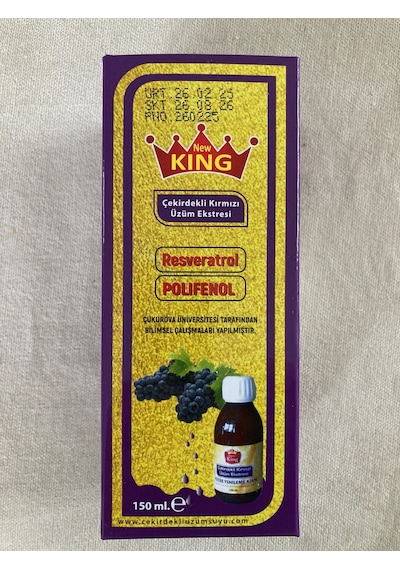 New King Çekirdekli Kırmızı Üzüm Eki 150 ML