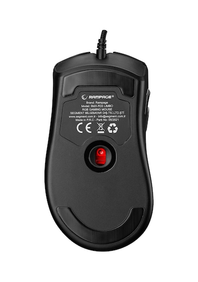 Rampage SMX-R33 Limbo Kablolu Makrolu RGB Optik Oyuncu Mouse