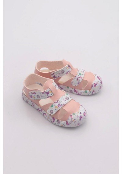 Benetton Bn-1410 Çocuk Sandalet Pudra