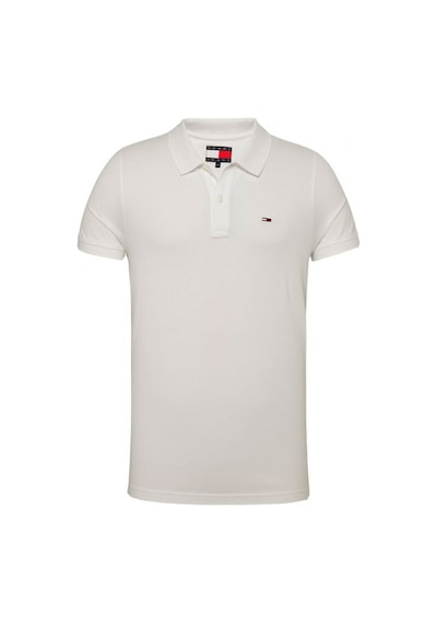 Tommy Hilfiger Tommy Hılfıger Erkek T-shırt Dm0dm18312-ybl Beyaz