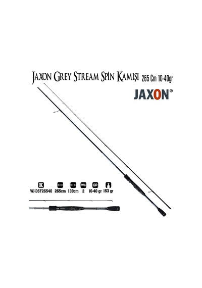 Jaxon Grey Stream 2.65m 10-40g Spin Kamış
