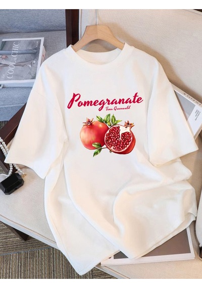 Noıssey Urban Pop Graphic Kadın Tişört Koleksiyonukod 5301 Beyaz