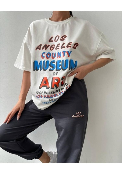 Art Baskılı T-shirt Eşofman Altı Jogger-baskılı Alt Üst Eşofman Takım Oversize Bisiklet Yaka Füme Art Baskılı T-shirt Eşofman Altı Jogger-baskılı Alt Üst Eşofman Takım Oversize Bisiklet Yaka Füme