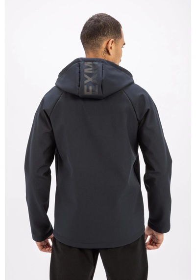 Exuma Erkek Softshell Mont Siyah