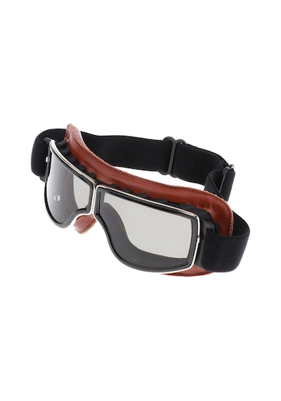 Rüzgar Yağmur Korumalı Motosiklet Güneş Gözlüğü Kask Altı Retro
