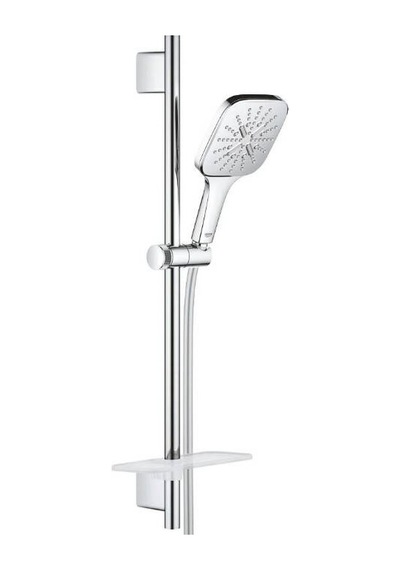Grohe - Rainshower Smartactive 130 Cube Sürgülü Duş Seti 600 Mm 9,5 Ldk Krom - Outlet - G26584000-