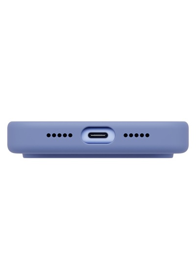 Apple iPhone Uyumlu 18 Pro Kılıf Sıvı Silikon Lino 2.5 Metreden Düşmeye Dayanıklı Soft Yumuşak Magsafe Kapak Mavi