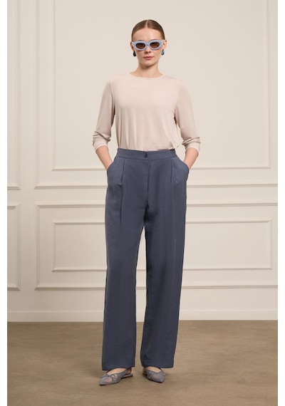 Ftz Women Kadın Tansel Pantolon İndigo 31080 Indigo