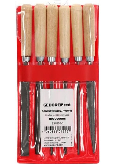 Gedore Red R93000006 Saatçi Eğe Takımı 6 Parça 3301596