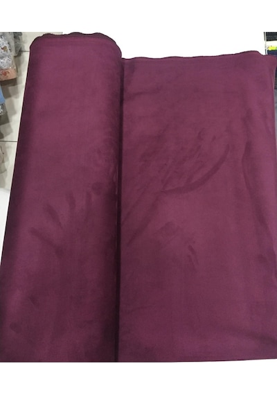 Süet Spandex Nubuk Vişne Çürüğü Renk Eteklik Ceketlik Takım Kumaş
