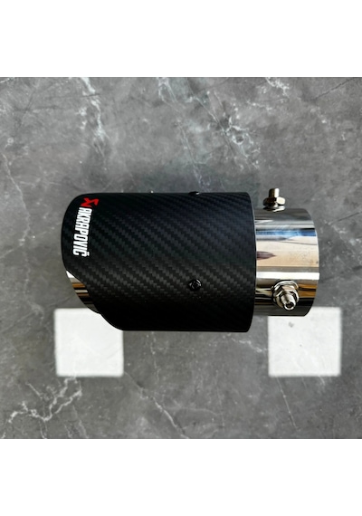 Ayarlanabilir Akrapoviç Eksoz Ucu 90mm Tekli Açık Ağızlı