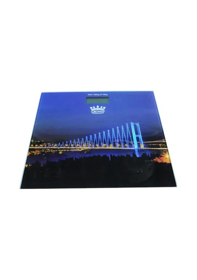 Crown Dijital  İstanbul Resimli Cam Baskül