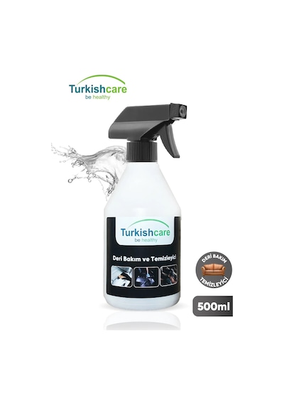 Turkishcare Ayakkabı Temizleyici Ve Deri Bakım Ve Temizlik Spreyi 2'li Paket Renksiz