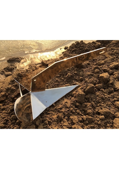 Tekne Çapası. Delta Çapa. Paslanmaz Delta Çıpa. 8kg