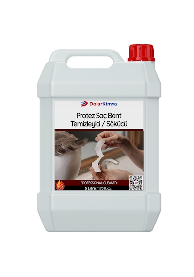 C22 Bazlı Protez Saç Bant Sökücüsü Temizleyicisi - 5 Litre C22 Solvent