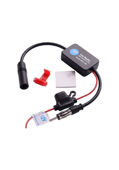 C0058 Ant-208 Evrensel Ve Pratik Fm Sinyal Amplifikatörü Anti-sıkışma Araba Anten Radyo Evrensel Fm Booster Amplifikatör