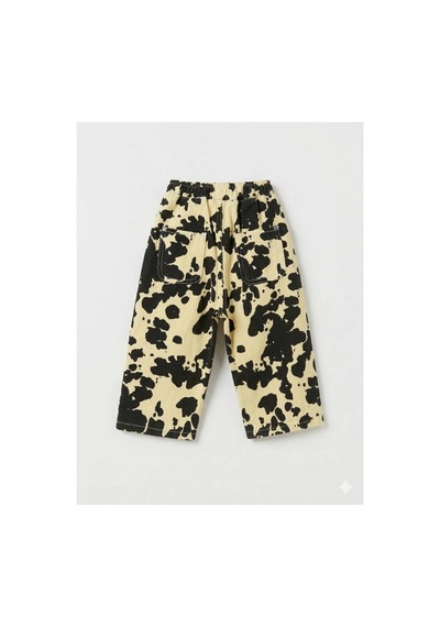 Poala Kids Kamuflaj Balloon Jeans Çok Renkli