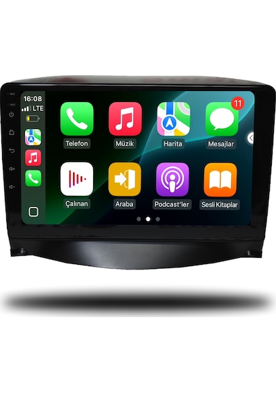 Carplayer Peugeot 207 2006-2012 Uyumlu Android Multimedya 6gb Ram 64gb Hafıza