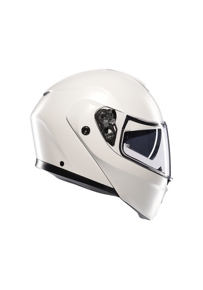 Agv Kask/streetmodular Mono Matt Materıa Whıte Çok Renkli