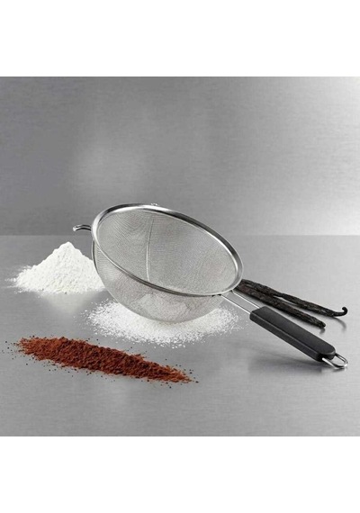 Destekli Süzgeç 24 Cm - Paslanmaz Çelik Çok Renkli