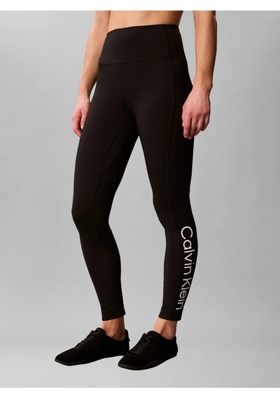Calvin Klein Icon Sport 7/8 Leggı, Ub1 Siyah Kadın Tayt