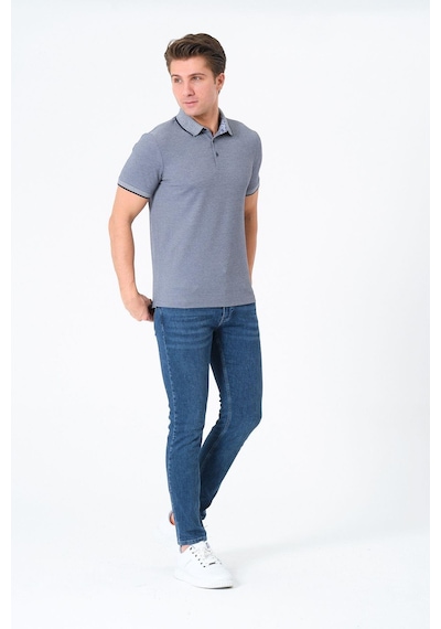 Erkek Basic Tişört Polo Yaka T-shirt 410